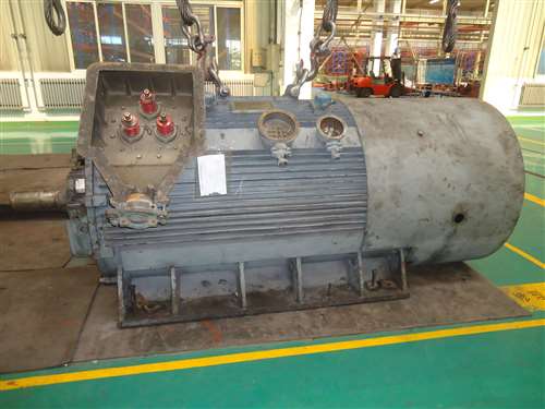 YB2-5601-2-10KV-1000KW振動(dòng)大問題解決